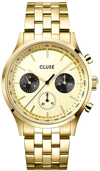 Cluse Antheor Multifunction Full Gold Bracelet CW21006