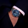  Zdjęcie 7 Cluse Aravis Dual Timer Steel Bracelet Blue Dial CW25601