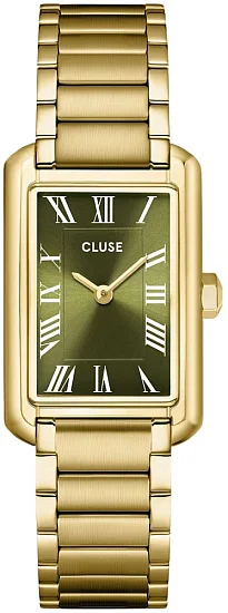 Cluse Belissena Gold Bracelet Olive Dial CW15007