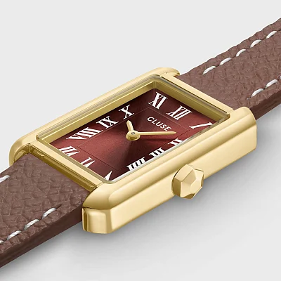 Cluse Belissena Leather Mocha Dial CW15006