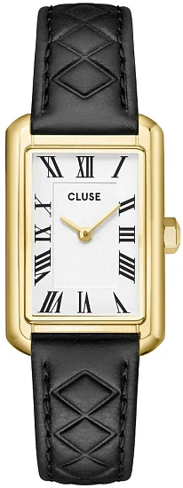 Cluse Belissena Leather White Dial CW15005