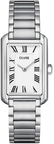 Cluse Belissena Silver Bracelet White Dial CW15002
