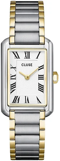 Cluse Belissena Yellow Gold Bicolour White Dial CW15003