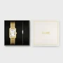  Zdjęcie 8 Cluse Belissena Yellow Gold White Dial and Golden Bracelet Set CG15001
