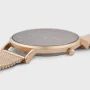  Zdjęcie 2 Cluse Boho Chic Rose Gold Mesh & Black Leather Gift Box Set CG10106