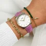  Zdjęcie 4 Cluse Feroce Petite Gold Pink Leather White Dial CW11213