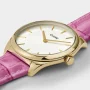 Zdjęcie 2 Cluse Feroce Petite Gold Pink Leather White Dial CW11213