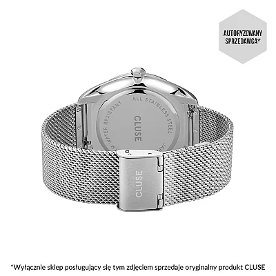 Cluse Feroce Mesh Silver White Dial CW0101212001