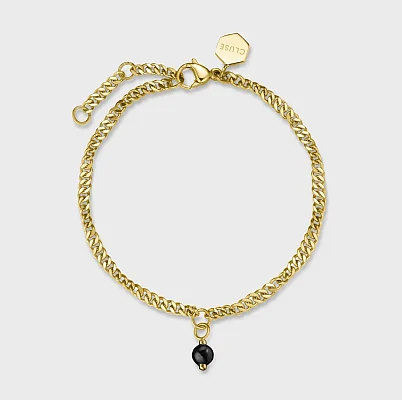 Cluse Feroce Mini Gold Black Dial Bracelet Set CG11701