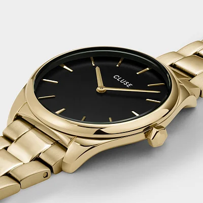 Cluse Feroce Petite Gold Black Dial CW11208