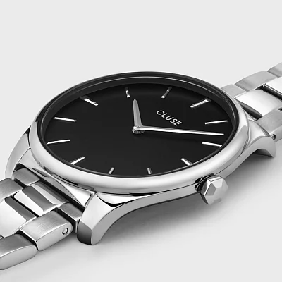 Cluse Feroce Silver Black Dial CW11103