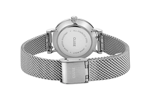 Cluse Feroce Petite Silver Dark Grey Dial CW11202