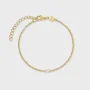  Zdjęcie 6 Cluse Fluette Gold Champagne Dial and Chain Bracelet Set CG11508