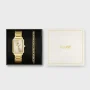  Zdjęcie 9 Cluse Fluette Gold Champagne Dial and Chain Bracelet Set CG11507