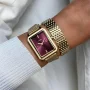  Zdjęcie 2 Cluse Fluette Gold Double Steel Wine Dial CW11516
