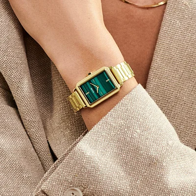 Cluse Fluette Gold Green Dial CW11502