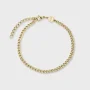  Zdjęcie 7 Cluse Fluette Gold Green Dial and Chain Bracelet Set CG11506