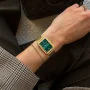  Zdjęcie 8 Cluse Fluette Gold Green Dial and Chain Bracelet Set CG11506