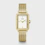  Zdjęcie 6 Cluse Fluette Gold Mesh Black Dial & Gold Double Bracelet Set CG11505