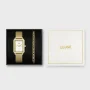  Zdjęcie 9 Cluse Fluette Gold Mesh Black Dial & Gold Double Bracelet Set CG11505