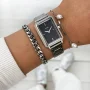  Zdjęcie 4 Cluse Fluette Silver Black Dial CW11501