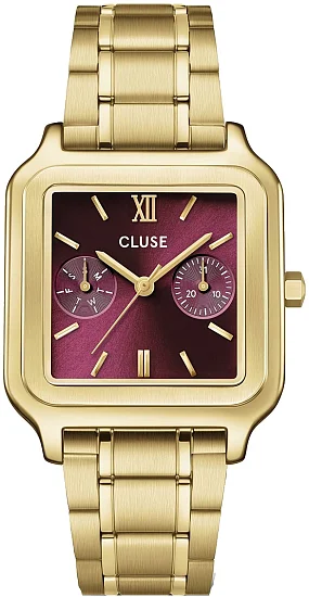 Cluse Gracieuse Day-Date Dark Cherry Dial CW16403