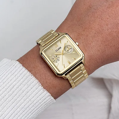 Cluse Gracieuse Day-Date Full Gold Bracelet CW16401