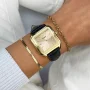  Zdjęcie 4 Cluse Gracieuse Gold Black Leather White Dial CW11903