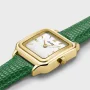  Zdjęcie 2 Cluse Gracieuse Petite Gold Green Leather White Dial CW11803