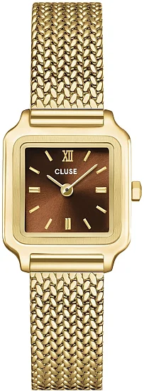 Cluse Gracieuse Petite Brown Dial Yellow Gold Mesh CW15511