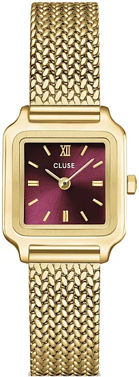 Cluse Gracieuse Petite Cherry Dial Yellow Gold Mesh CW15510