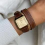  Zdjęcie 2 Cluse Gracieuse Petite Double Leather Gold Dial CW11821