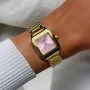  Zdjęcie 2 Cluse Gracieuse Petite Double Steel Yellow Gold Pink Dial CW11819