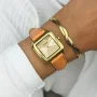  Zdjęcie 4 Cluse Gracieuse Petite Gold Apricot Lizard Leather Gold Dial CW11808