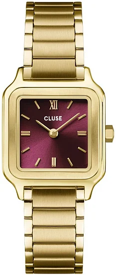 Cluse Gracieuse Petite Gold Bracelet Dark Cherry Dial CW11812