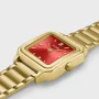 Zdjęcie 4 Cluse Gracieuse Petite Red Dial Yellow Gold PVD CW11827