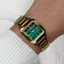 Zdjęcie 2 Cluse Gracieuse Petite Malachite Green Dial Yellow Gold PVD CW11828