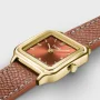  Zdjęcie 3 Cluse Gracieuse Gold Nutshell Double Leather Nutshell Dial CW11810