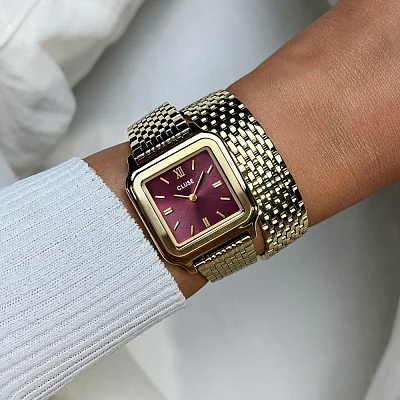 Cluse Gracieuse Petite Gold Wine Dial CW11910