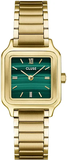 Cluse Gracieuse Petite Malachite Green Dial Yellow Gold PVD CW11828