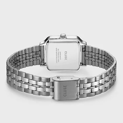 Cluse Gracieuse Petite Silver Bracelet White Dial CW11817