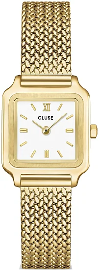 Cluse Gracieuse Petite White Dial Yellow Gold Mesh CW15509
