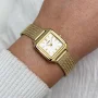 Zdjęcie 2 Cluse Gracieuse Petite White Dial Yellow Gold Mesh CW15509