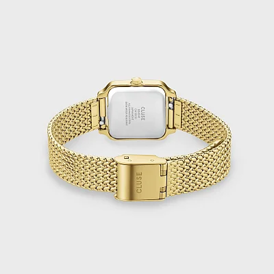 Cluse Gracieuse Petite White Dial Yellow Gold Mesh CW15509