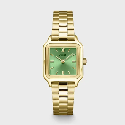 Cluse Gracieuse Petite Yellow Gold Green Dial CW11809