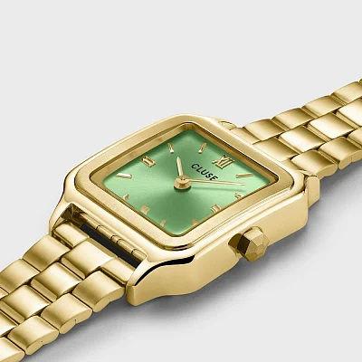 Cluse Gracieuse Petite Yellow Gold Green Dial CW11809