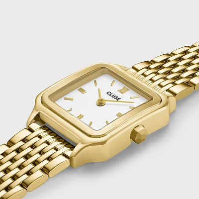 Cluse Gracieuse Petite Yellow Gold White Dial CW11815