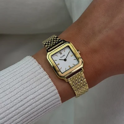 Cluse Gracieuse Petite Yellow Gold White Dial CW11815