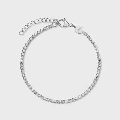 Cluse Gracieuse White Dial x Eleve Tennis Bracelet Set CG11902