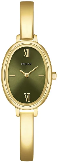 Cluse L'Ovale Gold Bracelet Olive Dial CW16103